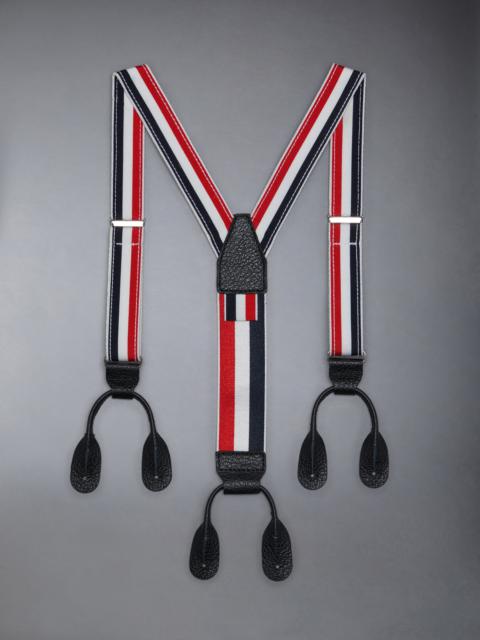 Children's 24mm Poly Grosgrain Stripe Suspender