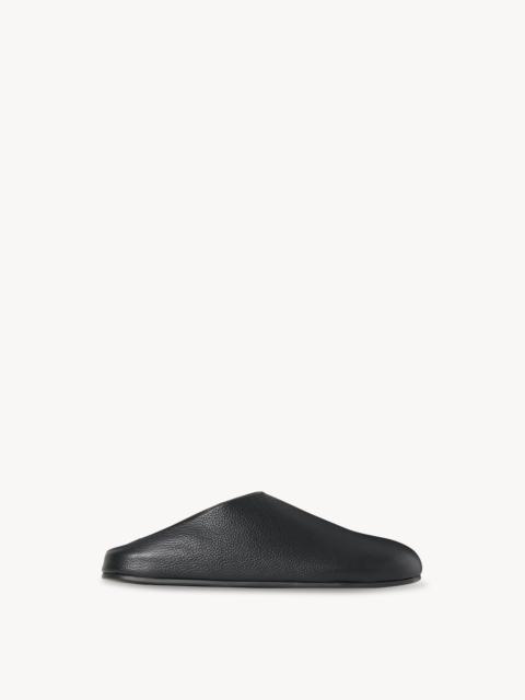 Hudson Slide in Leather