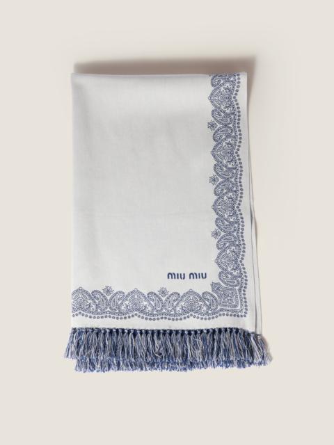 Cotton beach towel