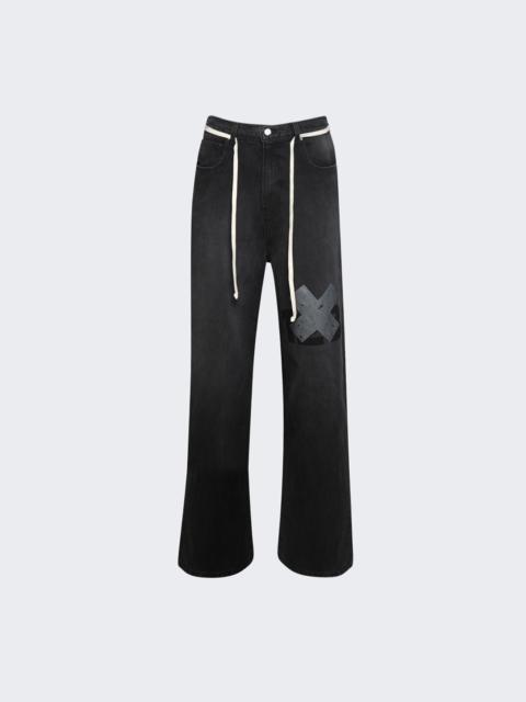 New Rose Denim Black