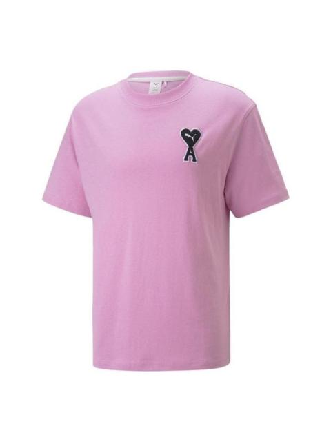 PUMA X Ami Tee 'Pink' 535992-88