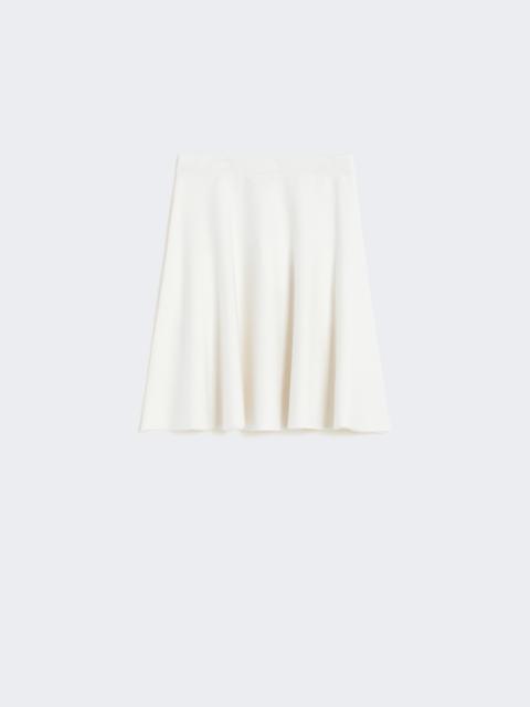 UBALDA Cotton and viscose crêpe miniskirt