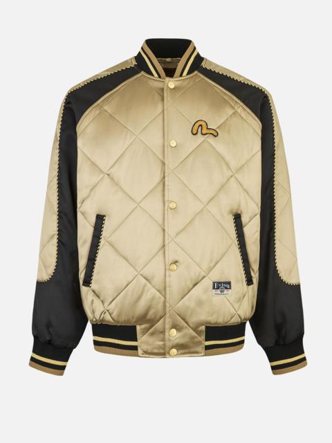 Kamon Beading Embroidery　Relax Fit Padded Souvenir Jacket