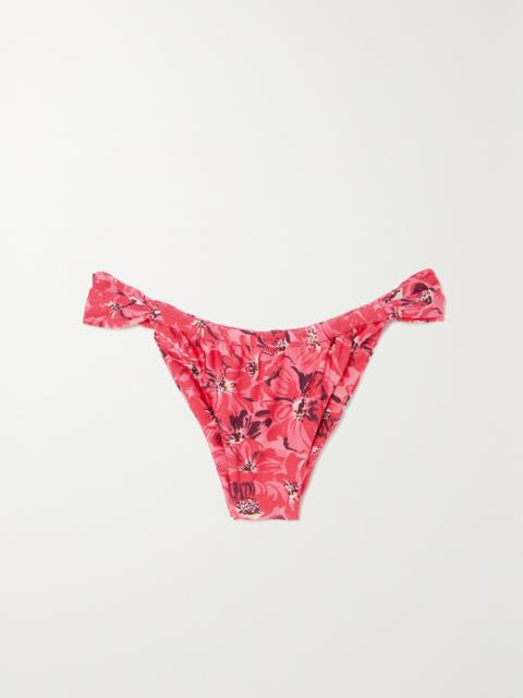 + Net Sustain Andez Floral-print Bikini Briefs