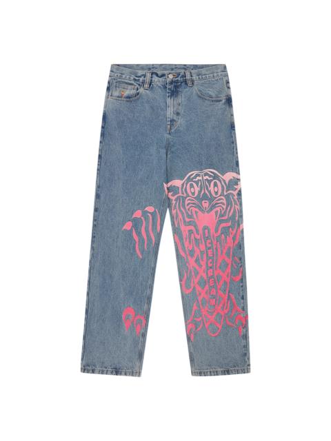 TIGER TRIPLE SCOOP DENIM PANTS