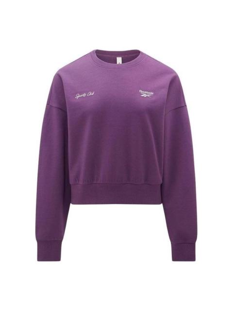 (WMNS) Reebok Sports Club Pullover 'Purple' 24SRC302WGP2