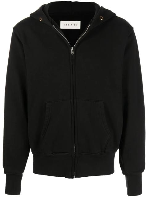 Cropped Zip Hoodie
