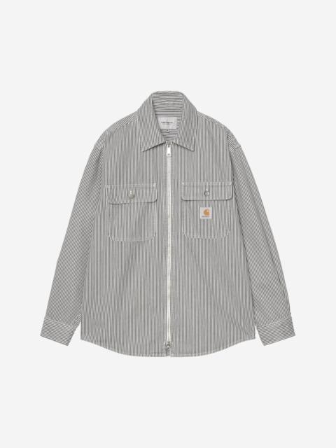 Mercer Stripe Shirt Jacket