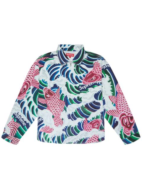 Supreme Waves Work Jacket Multicolor