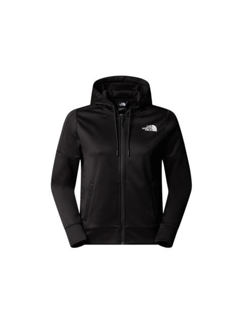 The North Face Reaxion Fleece Full Zip Hoodie Black