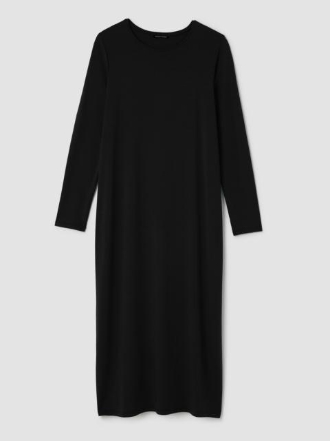 Stretch Jersey Knit Oval Dress