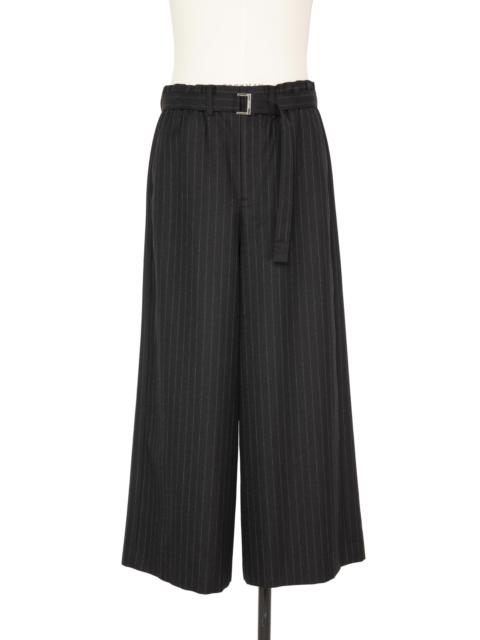 Sacai Women's Chalk Stripe Blazer Black