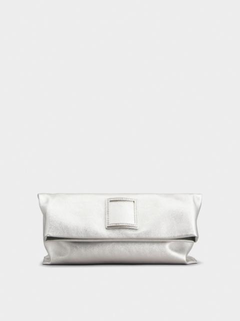 Trompette Clutch in leather