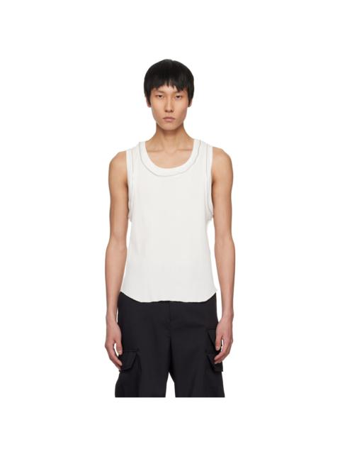 White UC1E4803 Tank Top