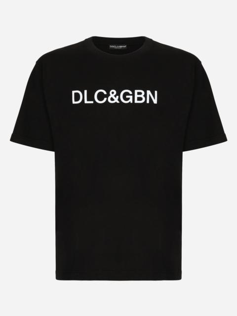 Cotton T-shirt with Dolce&Gabbana logo