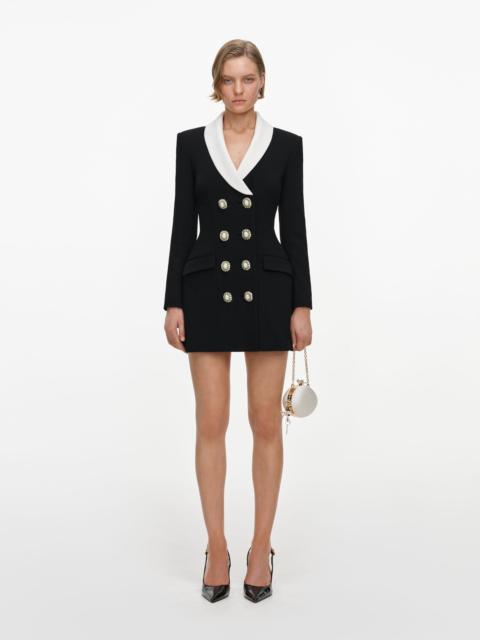 Black Tailored Blazer Mini Dress