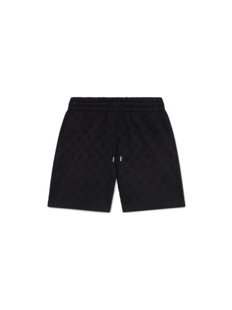 Crystal Monogram Sweatshort