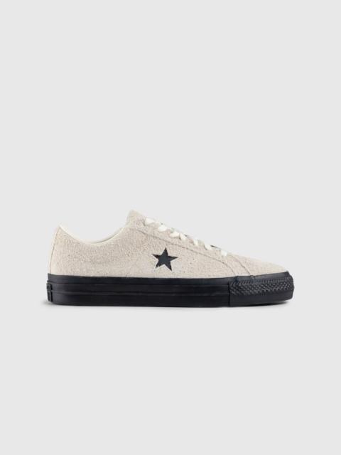 Converse – One Star Pro Ox Egret/Black