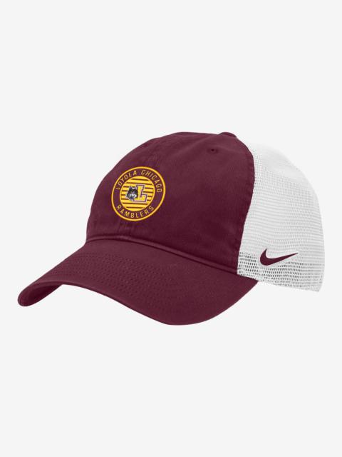 Loyola Chicago Heritage86 Nike College Trucker Hat