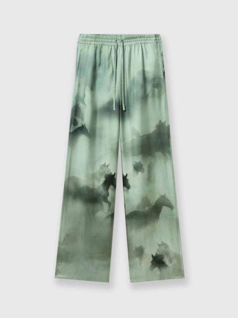Drawstring Horse Print Pants