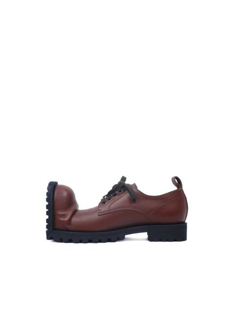 leather derby shoes