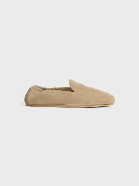 CELINE ADAM  LOAFER IN SUEDE CALFSKIN