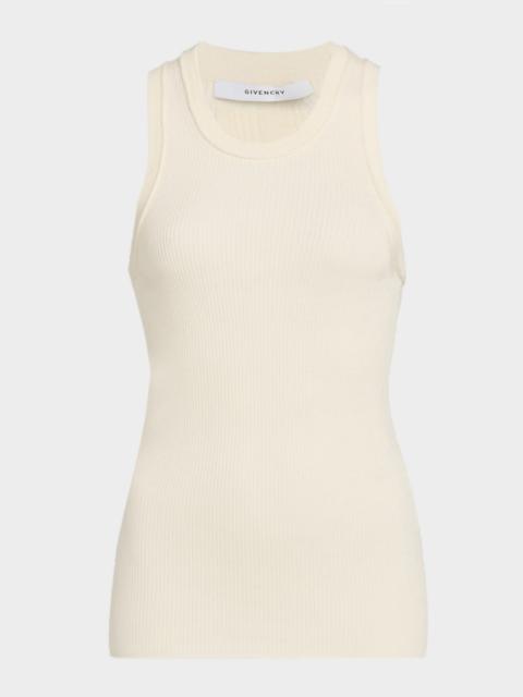 Wool Rib Tank Top