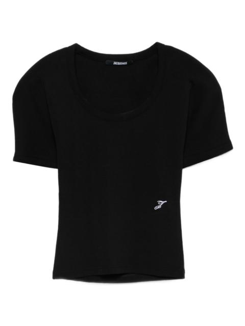 The Espiral scoop-neck T-shirt