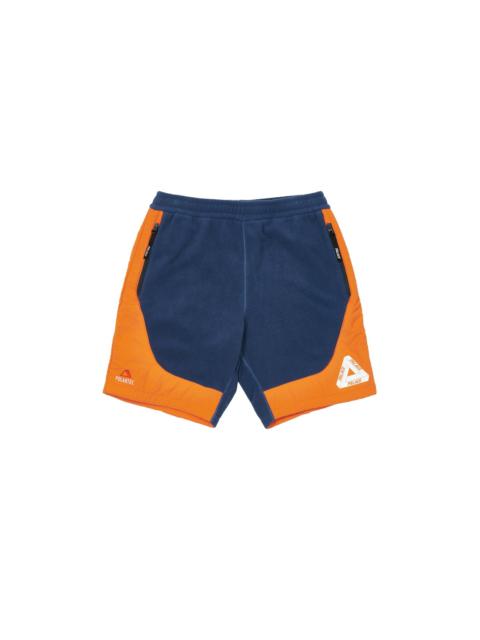 POLARTEC SHELL SHORTS NAVY / ORANGE