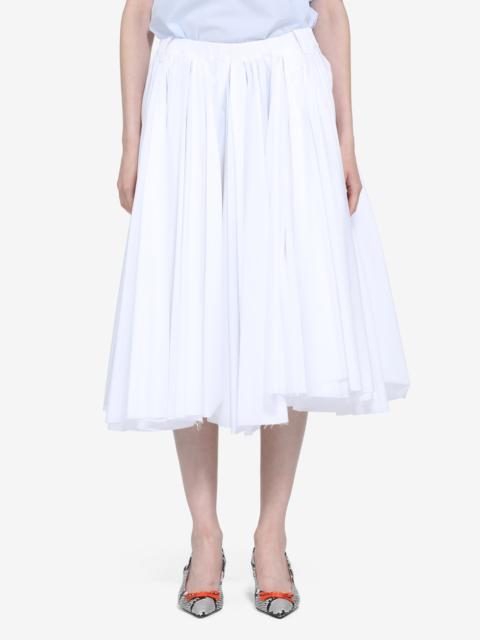 PLEATED CIRCLE SKIRT