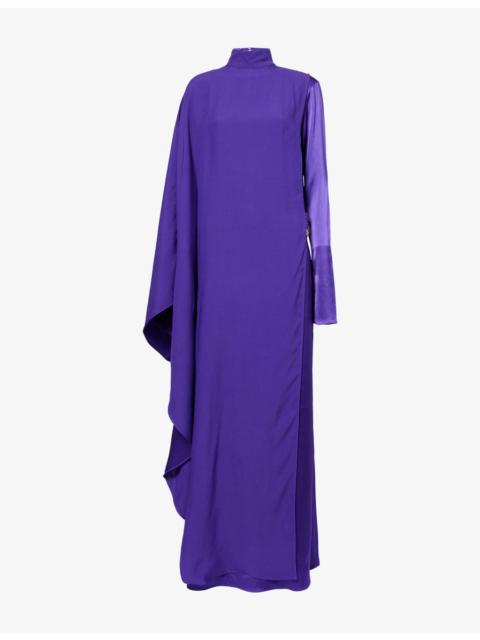 Michele Cape Woven Maxi Dress