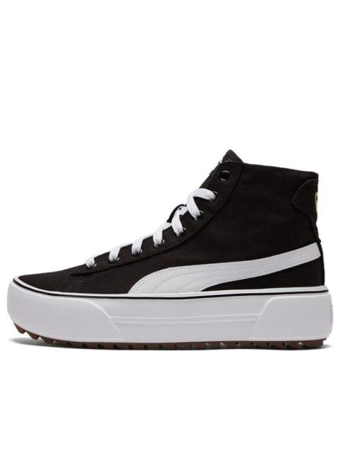 (WMNS) PUMA Sneakers Kaia Mid CV Black/White 384409-02