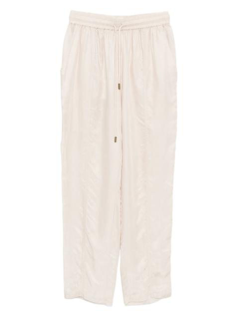 Zaylee drawstring-fastening trousers