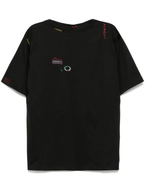 embroidered T-shirt