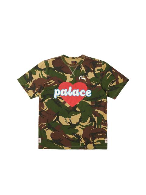 PALACE EVISU HEART T-SHIRT CAMO