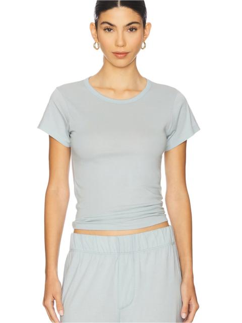 Fitted Crewneck Short Sleeve T-Shirt