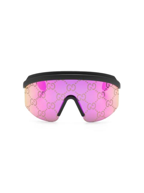 GG mask oversized sunglasses