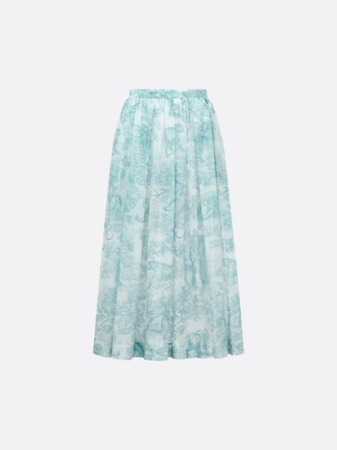 Dioriviera Mid-Length Flared Skirt
