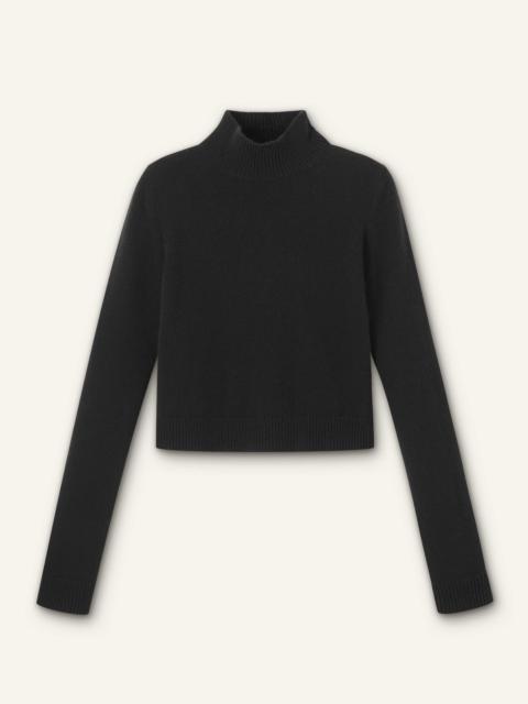 High Neck Crop Sweater