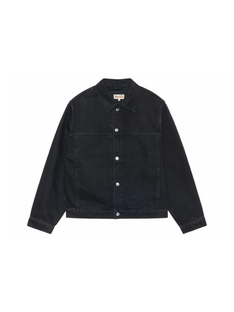 Stussy Trucker Denim Jacket Black
