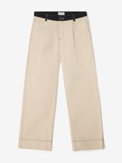 Two tone trousers