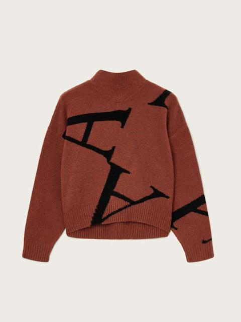 A STAR WOOL BLEND SWEATER