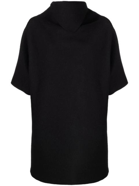 embroidered-logo knitted dress