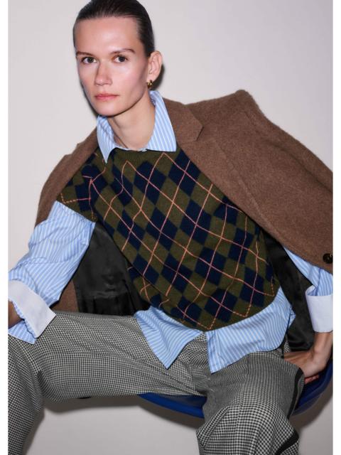 Argyle Knit Baby Tee