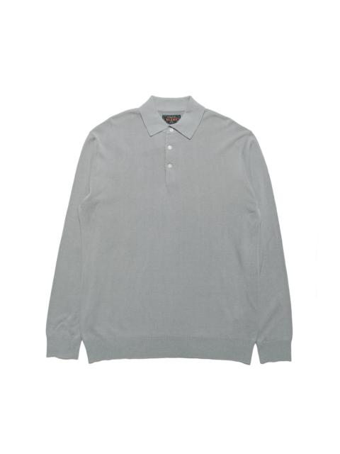 Knit Polo 12G Ice Blue