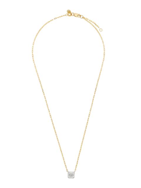 Tracer 14K Yellow Gold Diamond Necklace gold