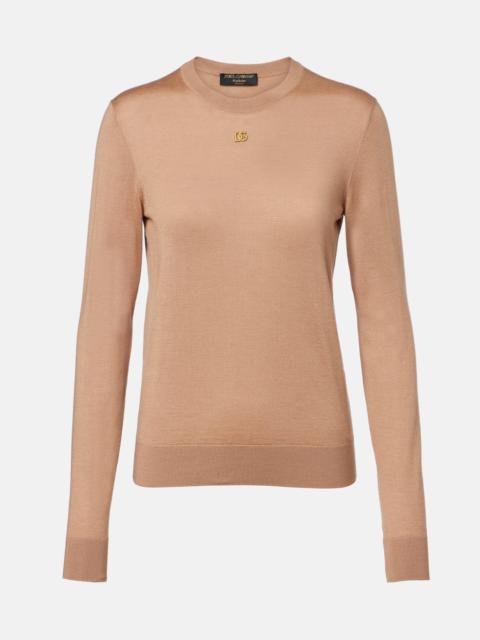 DG cashmere and silk sweater