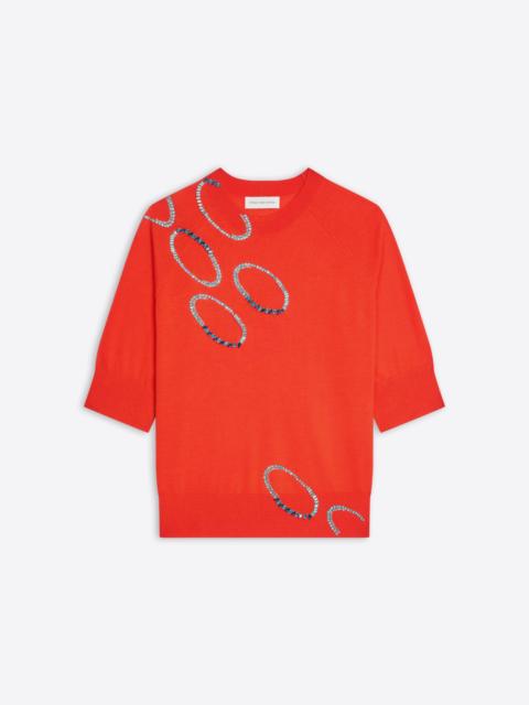 EMBROIDERED MERINO SWEATER