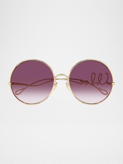 Iconic Round Metal Sunglasses