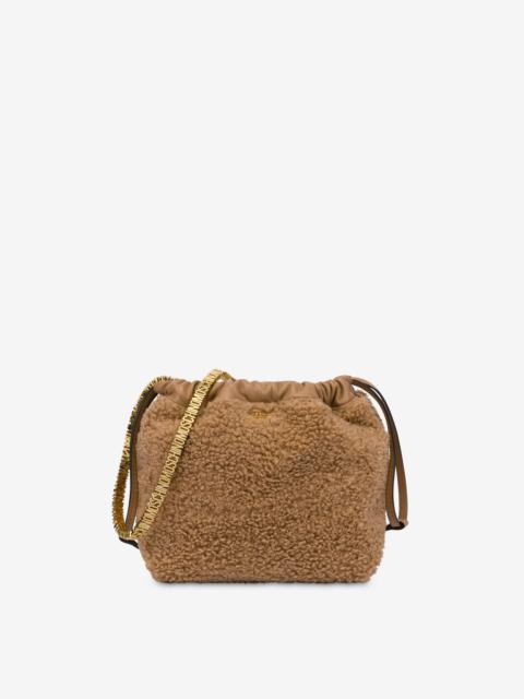 MINI LETTERING BUCKET BAG